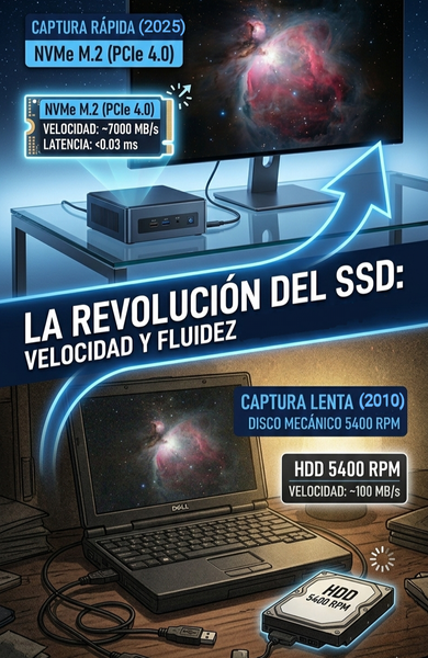 Hardware inform�tico Astrofoto 2026. Procesadores, iGPU GPU RAM