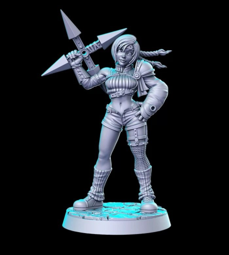 Julie Katsuragi – 3D Print Model Julie Katsuragi – 3D Print Model