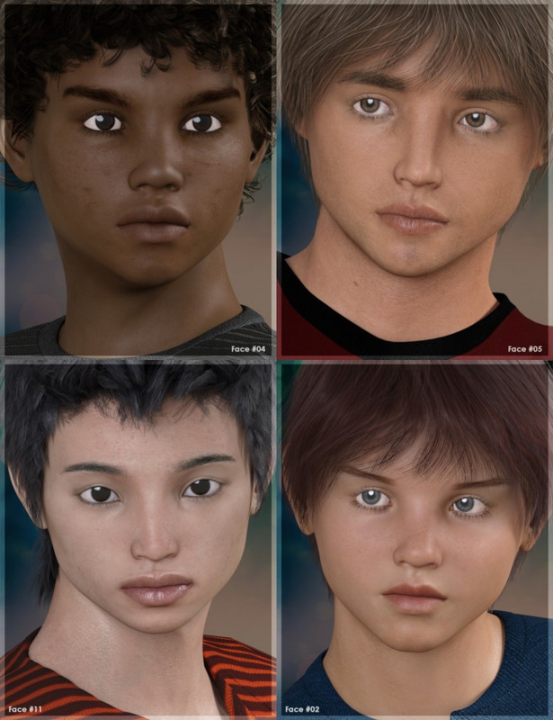 00 main face it tween ryan 7 daz3d