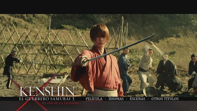 1 - Kenshin, El Guerrero Samurái (3) [DVD9 Full][Pal][Cast/Jap][Sub:Cast][Acción][2014]