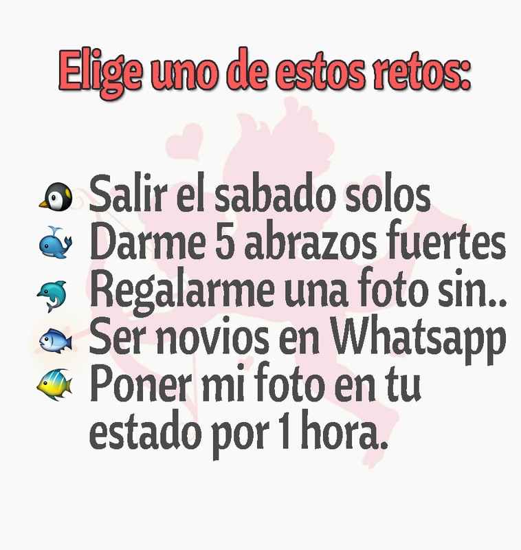 Retos para WhatsApp para amigos