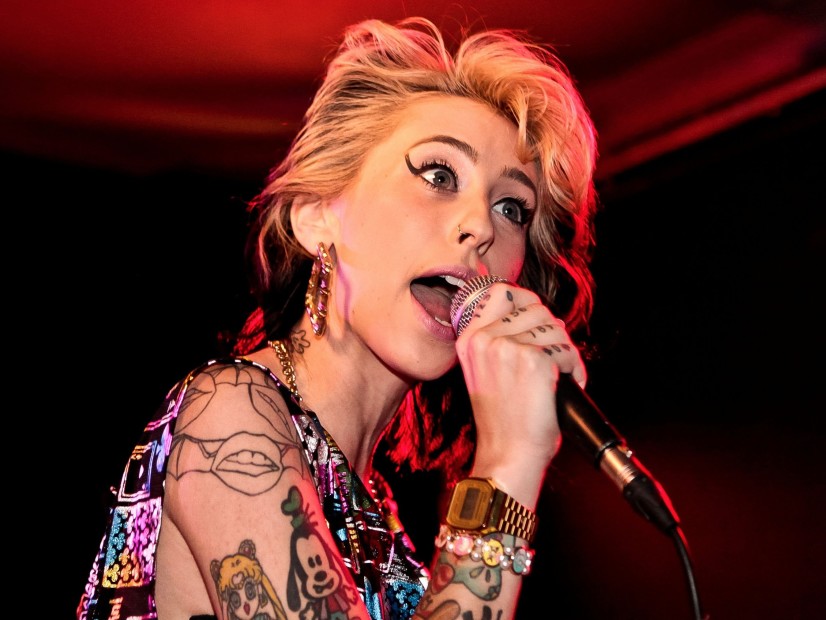 Kreayshawn Performing