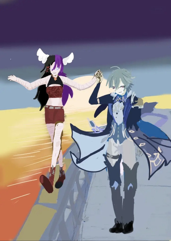 me and bf