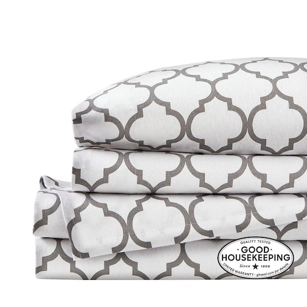 Snuggle in Style: King Flannel Sheet Sets Only .28 at Home Depot