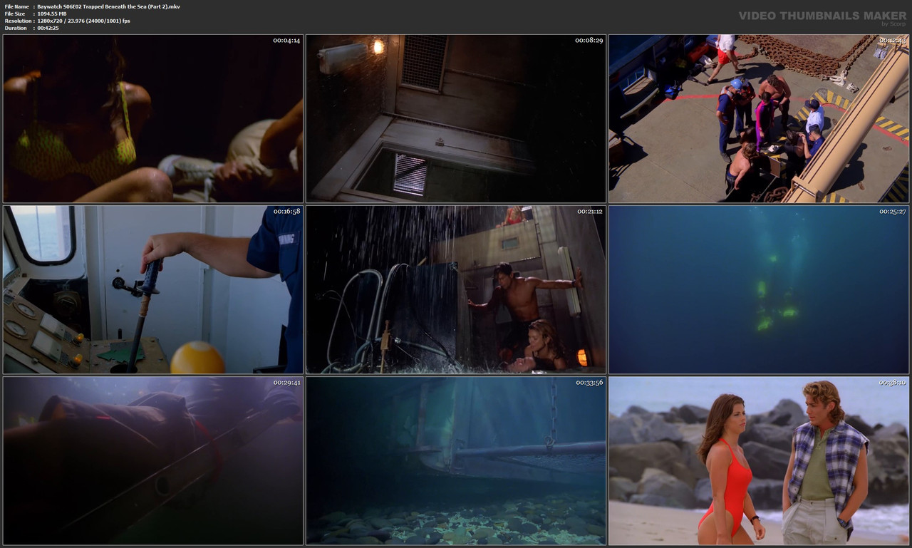 Baywatch S06E02 Trapped Beneath the Sea (Part 2).mkv