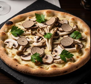 Pizza Truffle Mushroom
