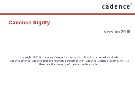 Cadence Design Systems Sigrity v19.00.001-2019 Hotfix (x64)