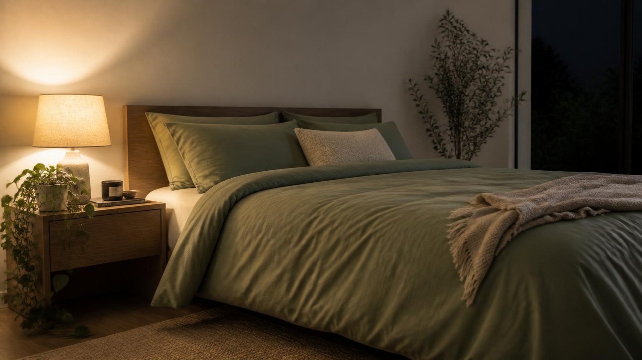sleep wellness and healthy lifestyle routine