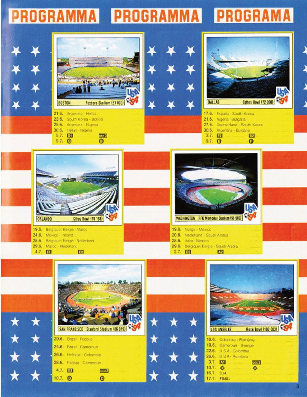 ② Album Panini USA 94 d'Occasion à Découvrir