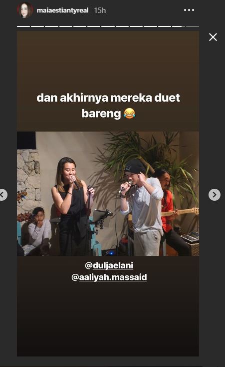 Duet Dul Jaelani dan Aaliyah Massaid