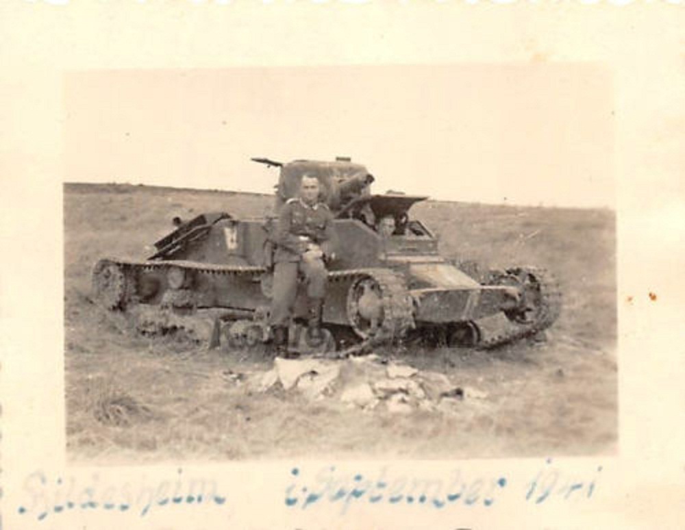 Englische Beute Panzer Matilda I Übungsplatz Hil