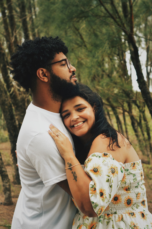 Ensaio casal Evandro e Pamella - Ilha Comprida