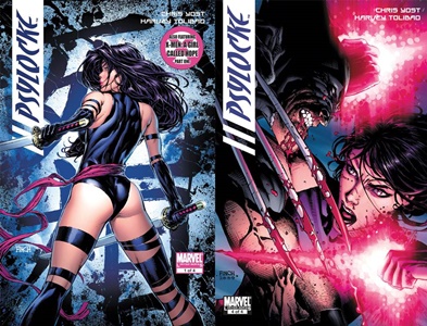 Psylocke Vol.1 #1-4 (2010) Complete