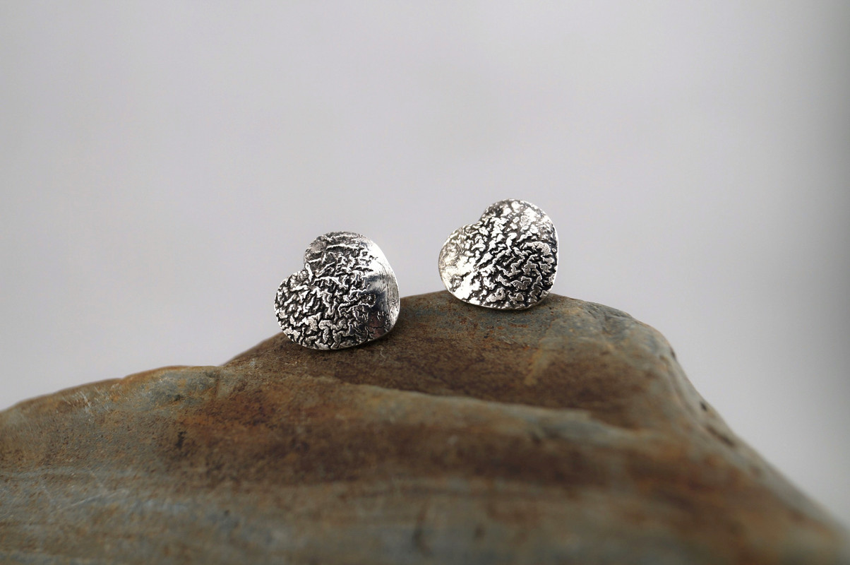 Серьги 'КОВАННОЕ СЕРДЦЕ'