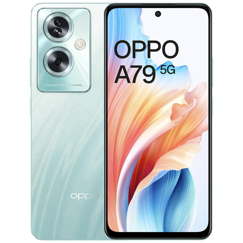 Oppo A79 5G 128 GB, 8 GB RAM, Green, Mobile Phone