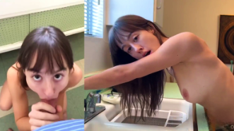 Jules Ari Es Follada En Una Encimera De Cocina