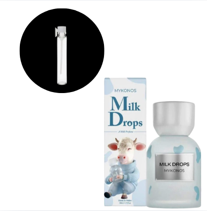 AMOSTRA MYKONOS MILK DROPS 1ML - imagem 1