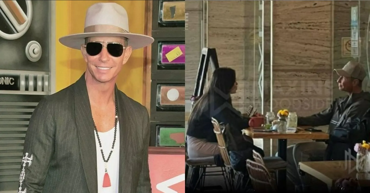 Captan a Erik Rubín de la mano con su nueva novia en un restaurante de la CDMX