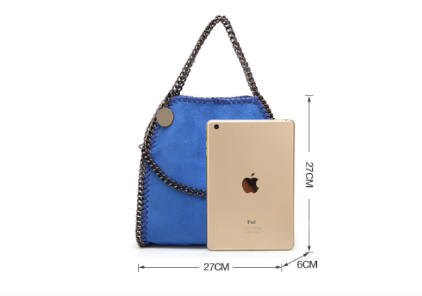 Bolso de Cadena median, Bolso de hombre Cruzado, Bolso de Mujer Azul - details 0
