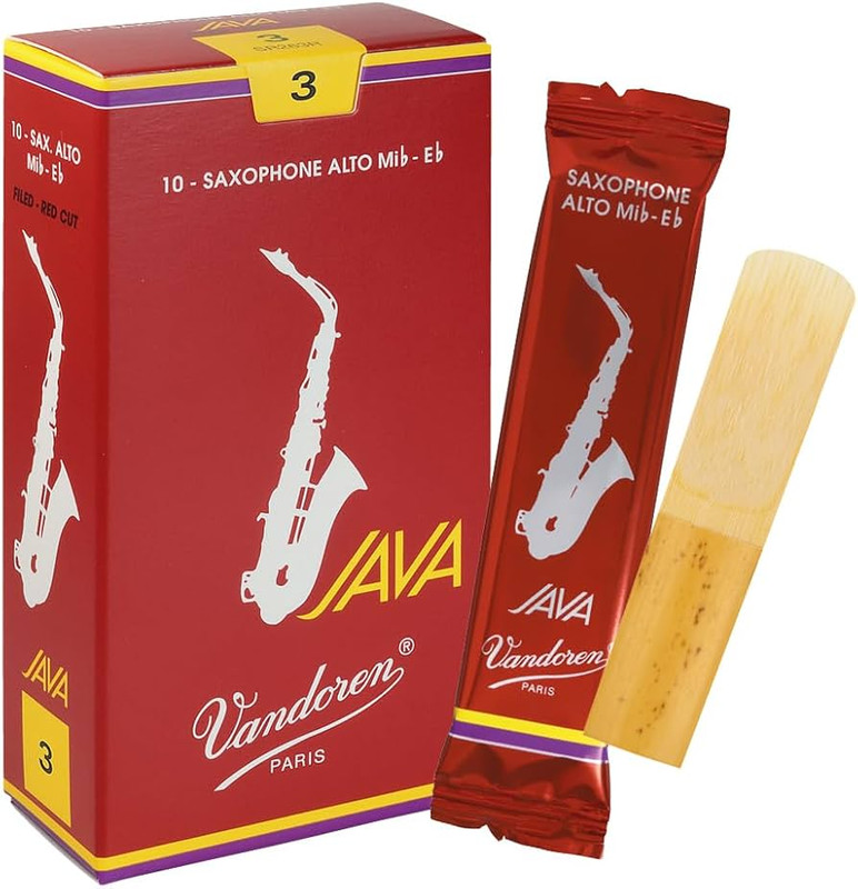Vandoren JAVA Red Cut трости для альт-саксофона