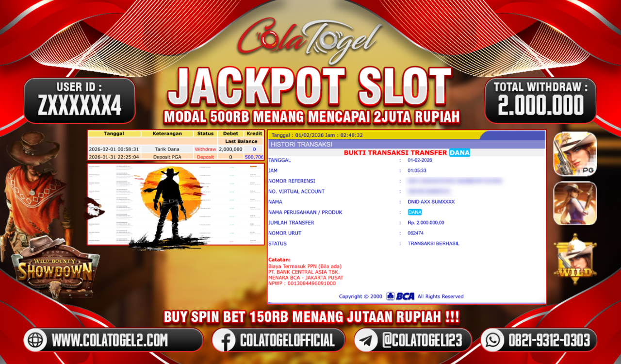 JACKPOT SLOT GACOR!!