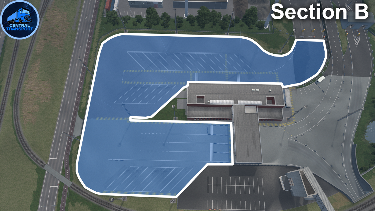 Section B - Container Port ( Parking)