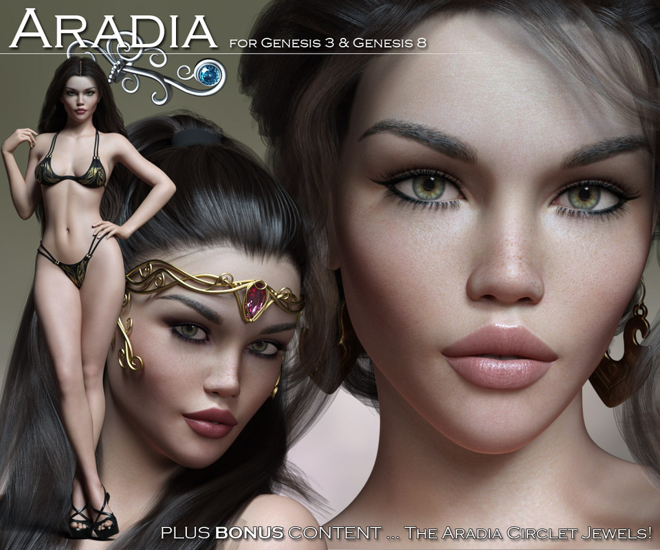 Aradia for G3 and G8 Females with Bonus Jewels Aradia for G3 and G8 Females with Bonus Jewels