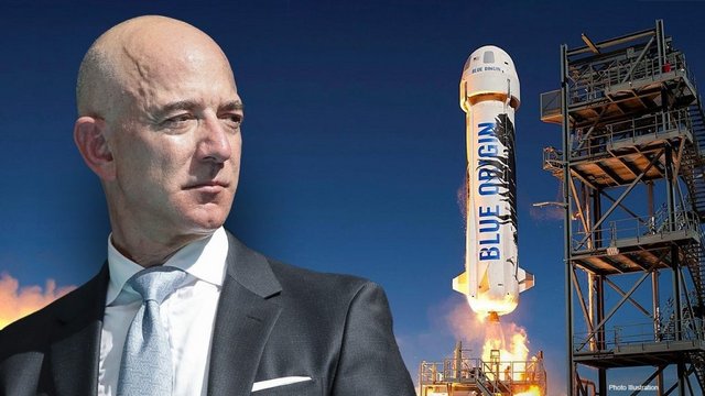 Jeff Bezos viajó al espacio