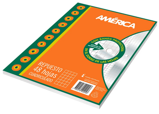 HOJA REPUESTO AMERICA T/RIV X 48HC C/BANDA -402040-