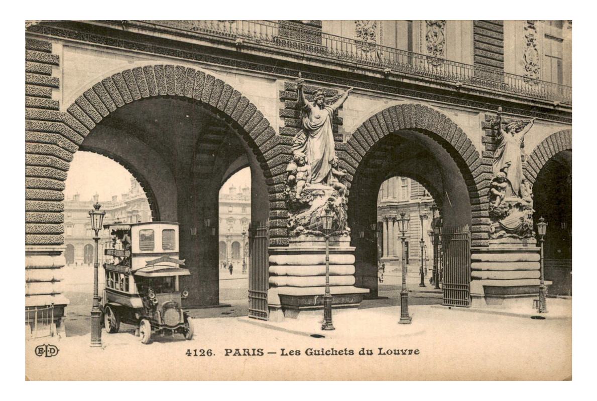 Paris, les Guichets du Louvre (ELD 4126)