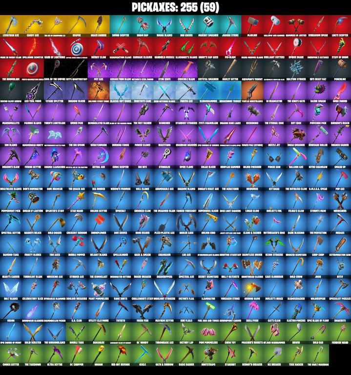 pickaxes comp