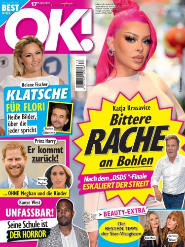 Cover: Ok! Frauenmagazin No 17 vom 19  April 2023