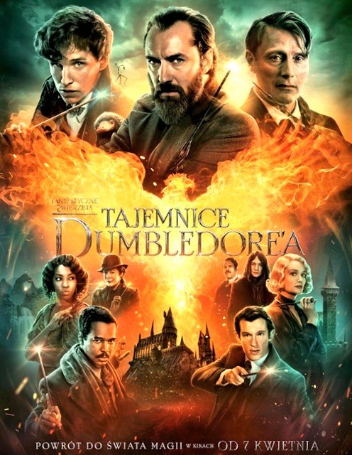 Fantastyczne zwierzęta Tajemnice Dumbledore'a / Fantastic Beasts: The Secrets of Dumbledore (2022) PLDUB.MD.480p.HC.WEB-DL.XviiD.DD2.0-K83 / Dubbing PL (kinowy)
