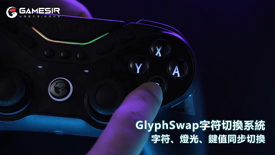 ABXY按鍵自動切換布局