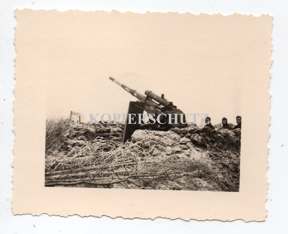 Russland 1941-42 Gefechtsstand Geschütz Kanone Mörser Abschußringe (1)