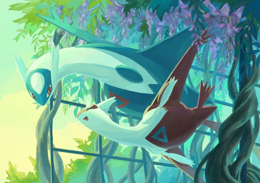 latias-and-latios-pokemon-drawn-by-kerua
