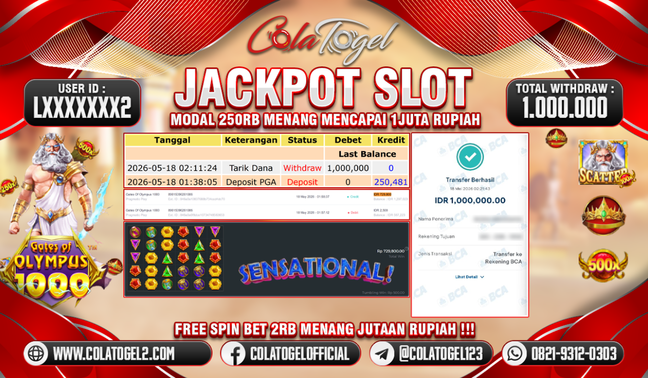 JACKPOT SLOT GACOR!!