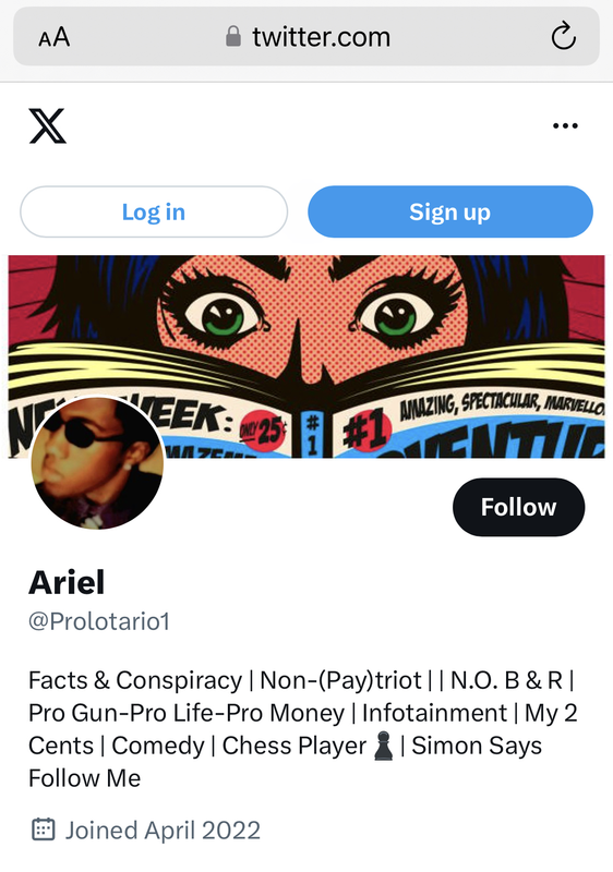 Ariel (@Prolotario1)  X