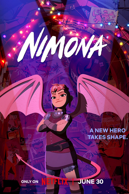  Nimona (2023) 480p NF HDRip Hollywood Movie ORG. [Dual Audio] [Hindi or English] x264 MSubs [300MB] Full Movie Download