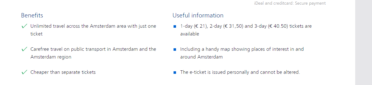 Transporte público en Amsterdam: Bonos, tarifas - Holanda - Foro Holanda, Bélgica y Luxemburgo