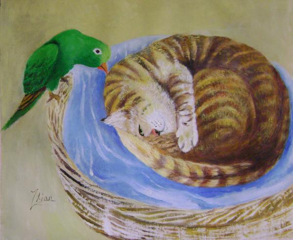 20-green-bird-lian-zhen