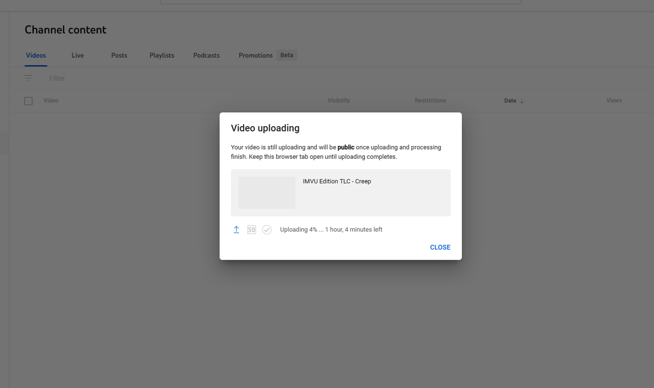 Screenshot 3 — Postimages