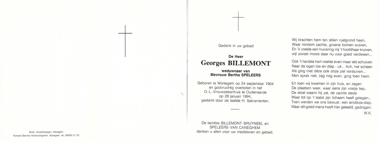 Billemont Georges
