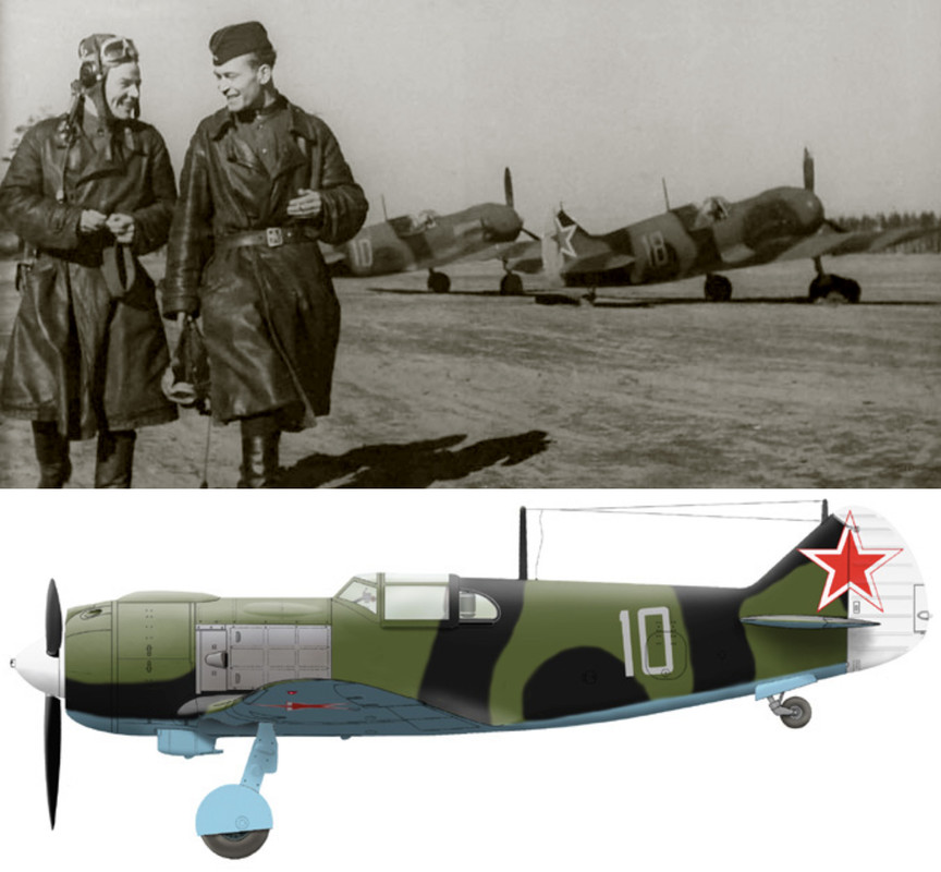 Lavochkin-La-5-159IAP-Silver-10-HSU-Capt-PY-Likholetov-and-SrLt-VA-Zotov-Leningrad-4th-Feb-1944-01