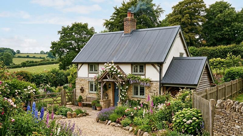 Кровля и интерьер загородного дома: как создать единый стиль снаружи и внутри