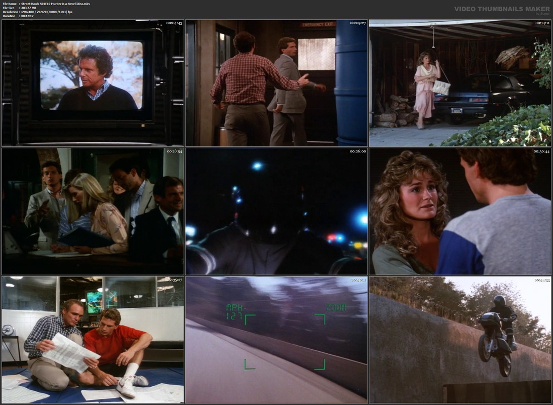 Street Hawk S01E10 Murder is a Novel Idea.mkv