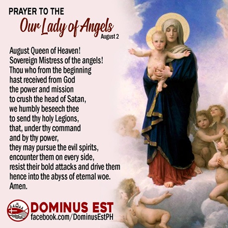 La Madonna ha inviato questa preghiera per sconfiggere i demoni dans Angeli Augusta-Regina-del-Cielo