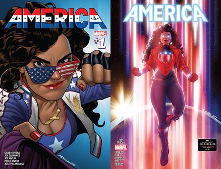 America #1-12 (2017-2018) Complete