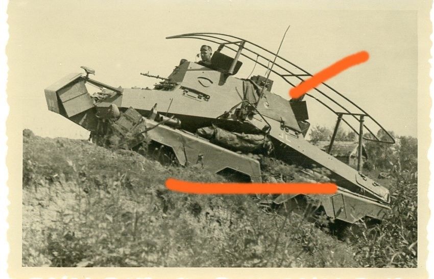 Kämpfe Panzerspähwagen 8-Rad Tank Panzer Polen Foto