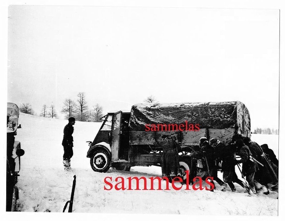 Nachkriegsabzug - Luftwaffe Beute LKW Winterkamp